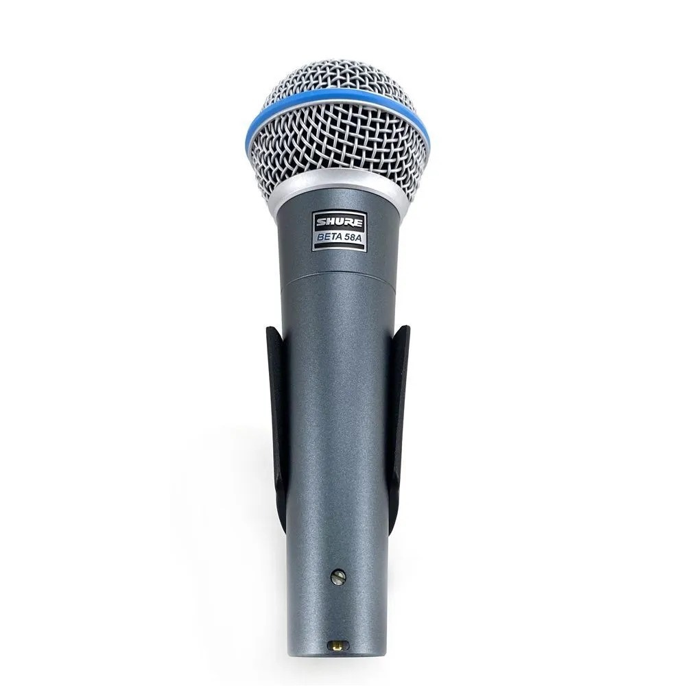 Shure BETA58A ไมโครโฟนแบบมีสายมืออาชีพการแสดงบนเวที K เพลงไมโครโฟนมืออาชีพ