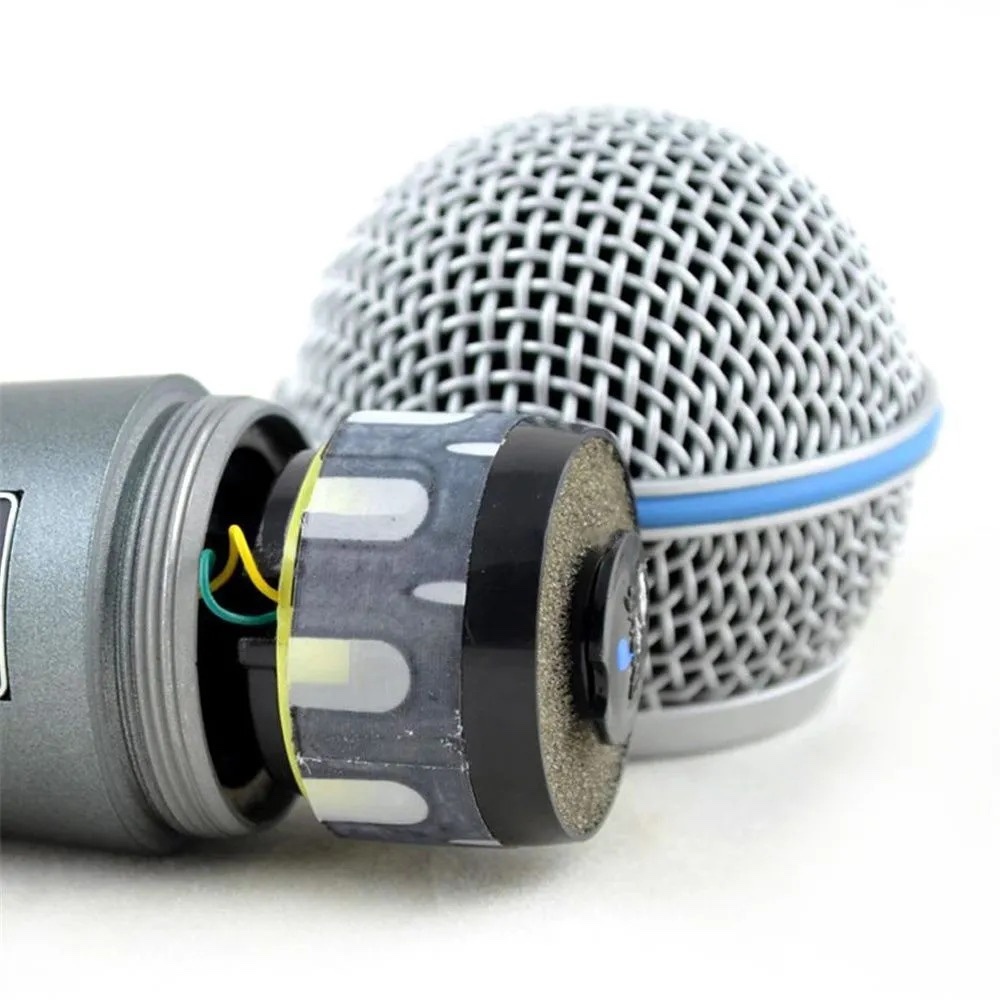 Shure BETA58A ไมโครโฟนแบบมีสายมืออาชีพการแสดงบนเวที K เพลงไมโครโฟนมืออาชีพ