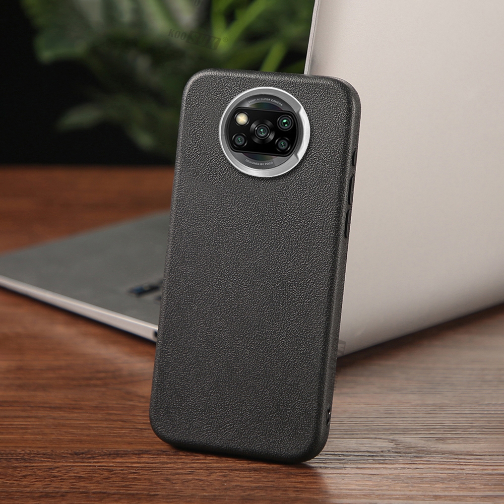 เคสหรูหราสําหรับ Xiaomi Poco X3 Pro X 3 NFC Matte Texture ซิลิโคนนุ่มเคสโทรศัพท์ฝาหลัง