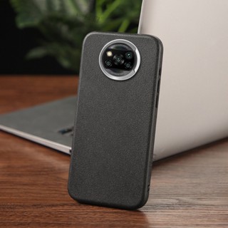 เคสหรูหราสําหรับ Xiaomi Poco X3 Pro X 3 NFC Matte Texture ซิ…