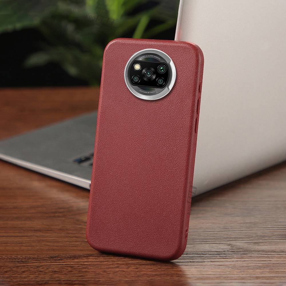 เคสหรูหราสําหรับ Xiaomi Poco X3 Pro X 3 NFC Matte Texture ซิลิโคนนุ่มเคสโทรศัพท์ฝาหลัง - รูปที่ 5