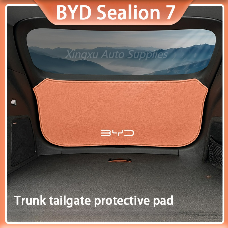 เหมาะสําหรับ BYD Sealion 7 ประตูท้ายท้ายรถแผ่นป้องกันรอยขีดข่วน