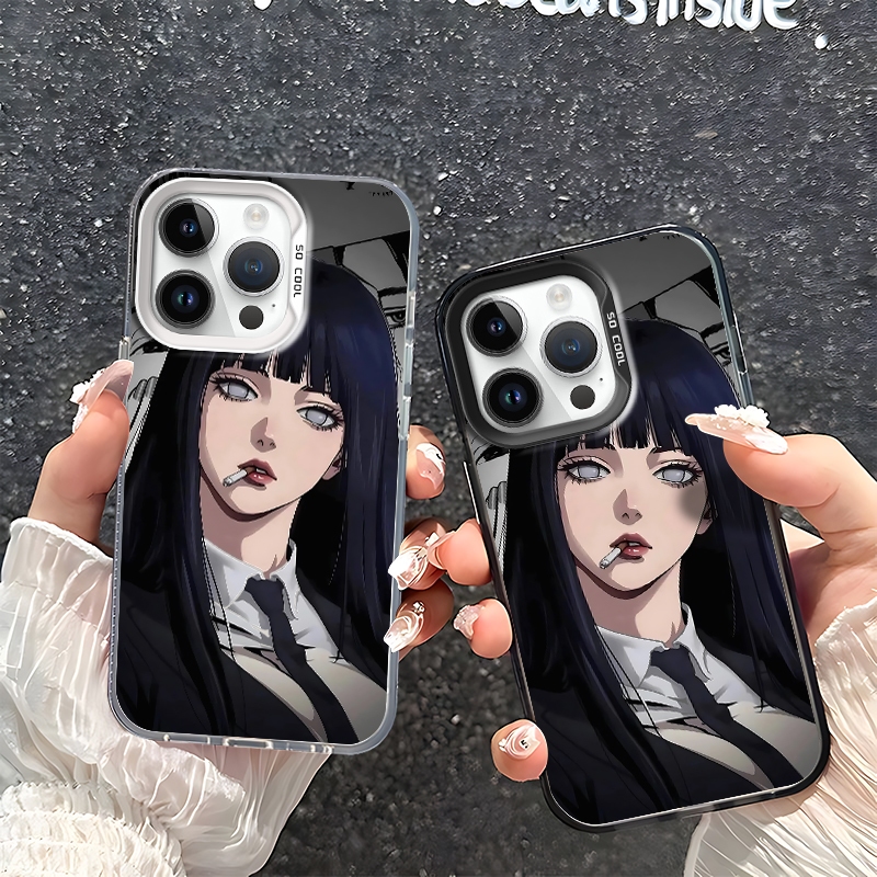 เคสไอโฟน ใช้ได้กับ:iPhone 16 15 14 13 12 11 8 7 6S 6 Pro Plus Max iPhone X XS XR SE 2 3 เคส Case บุคลิกภาพ Hinata Hinata เคสโทรศัพท์สําหรับ