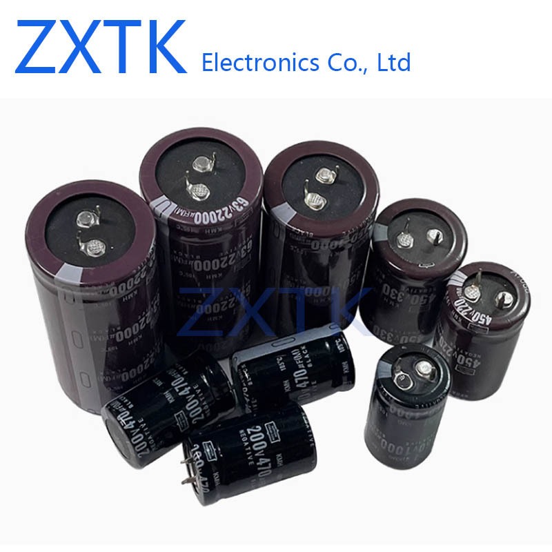 Bull horn อลูมิเนียม Electrolytic Capacitor 16V 25V 35V 50V 63V 80V 100V 200V 1000uf/2200uf/3300uf อ