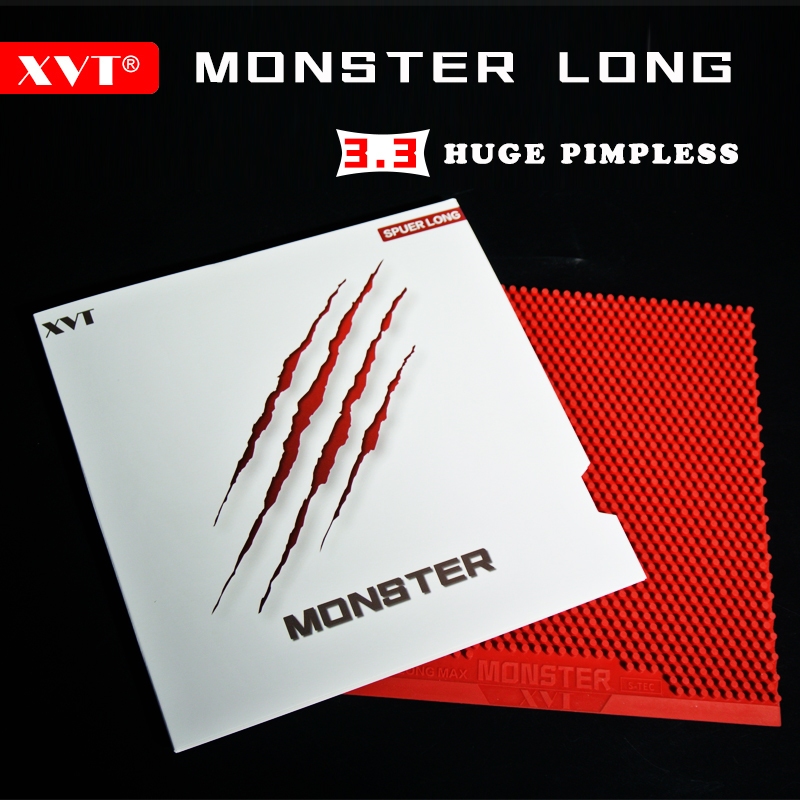 Xvt MONSTER SUPER MAX Pimples Out ฝาครอบปิงปอง / ยางปิงปอง/ ยางปิงปอง