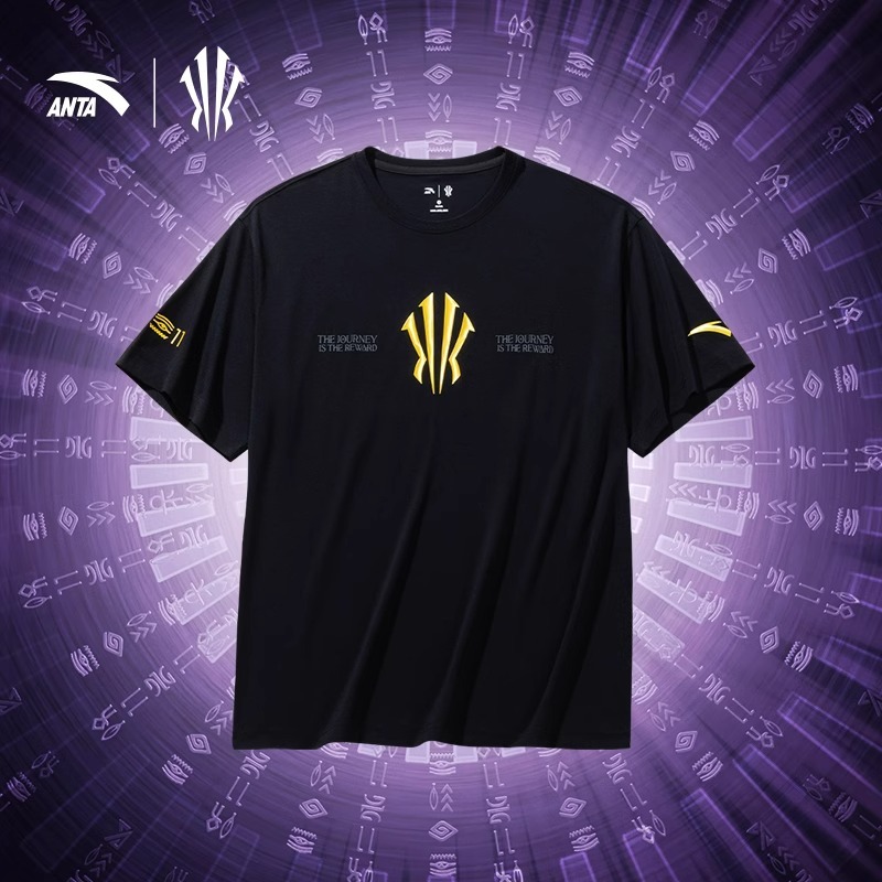 ANTA Unisex Kyrie Irving KAI T-shirt เสื้อสโลแกนแฟนบาสเกตบอล วัฒนธรรมบาสเกตบอล นุ่มสบาย 172431122