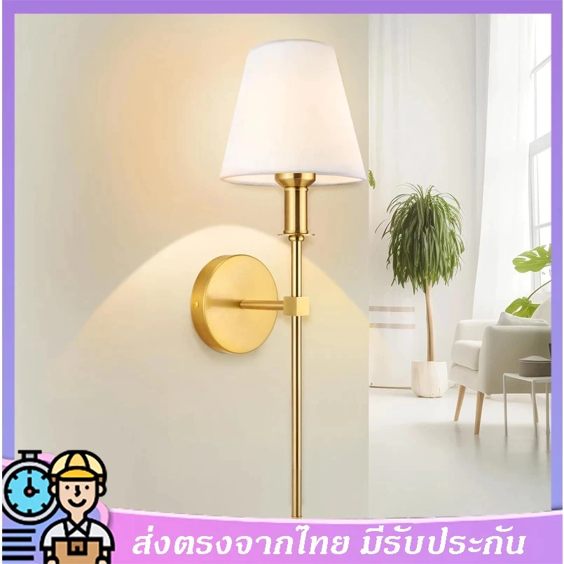 LED โคมไฟติดผนัง ห้องนั่งเล่น โคมไฟหัวเตียง ตกแต่งบ้าน ห้องนอน ไฟกิ่งติดผนังภายใน โคมไฟนอร์ดิก