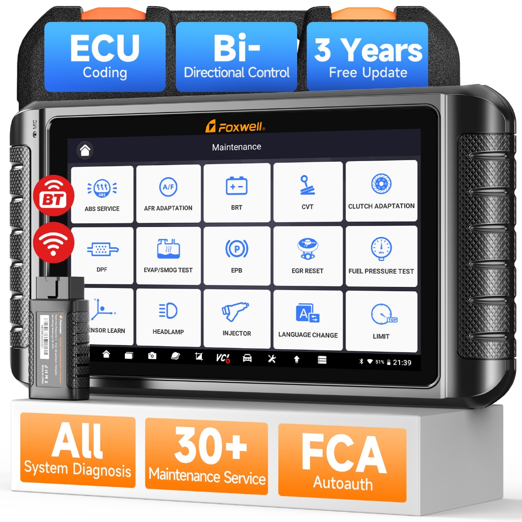 FOXWELL NT1009 Professional Obd2 Bluetooth Obd2 Scanner Car Scanner Car Diagnosis Odb2 Car Diagnosti