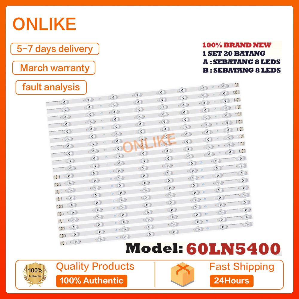60ln5400 LG 60 INCH LED TV BACKLIGHT ( LAMPU TV ) 60" BACKLIGHT LG BACKLIGHT 60L5400 60LN540 เหมาะสํ