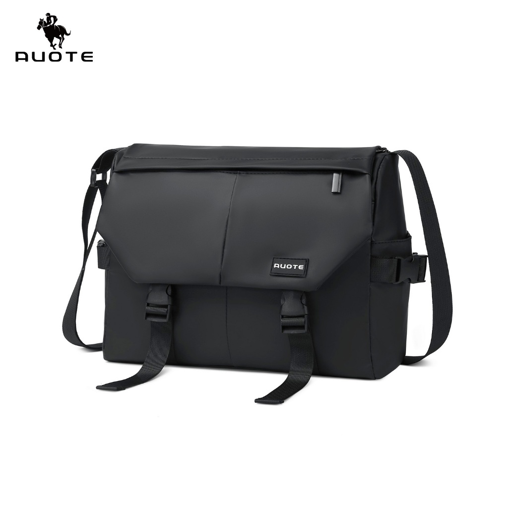 AUOTE Men Bags กระเป๋าสะพายไหล่ผู้ชาย กระเป๋าสะพายความจุขนาดใหญ่