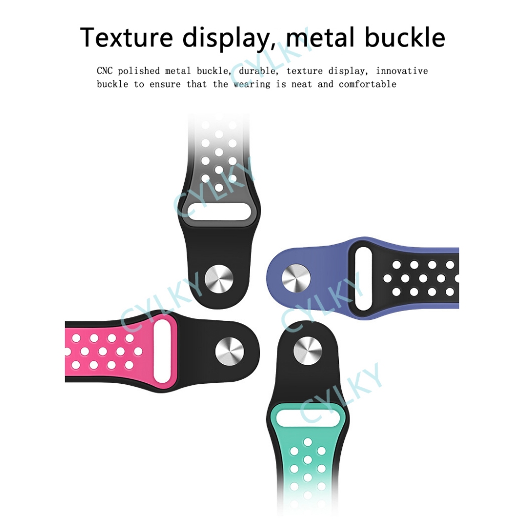 สําหรับ Z85 Max/Z85 Max Ultra/Z83/Z83 Max/Z79 Max Ultra Strap ซิลิโคนสีสันสดใสแนวโน้มแฟชั่น Breathable Band