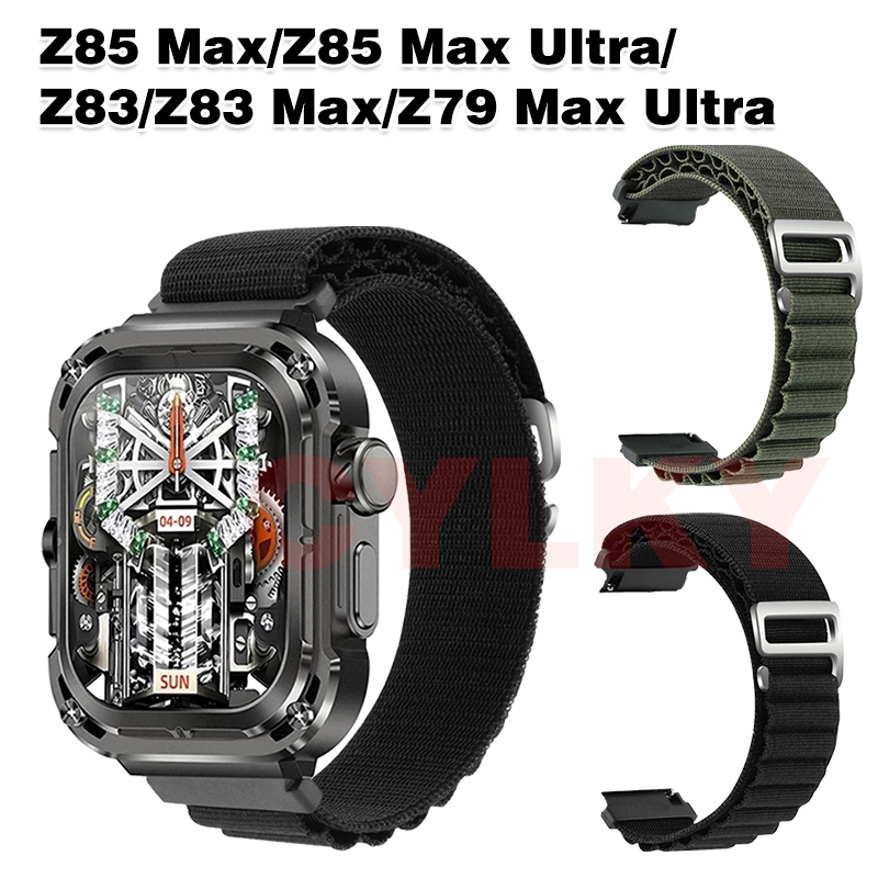 สําหรับ Z85 Max/Z85 Max Ultra/Z83/Z83 Max/Z79 Max Ultra Strap Nylon Canvas Breathable Soft Band
