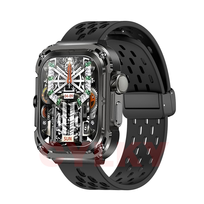 สําหรับ Z85 Max/Z85 Max Ultra/Z83/Z83 Max/Z79 Max Ultra Strap ซิลิโคนสีสันสดใสแม่เหล็กแนวโน้มแฟชั่น Motion Band