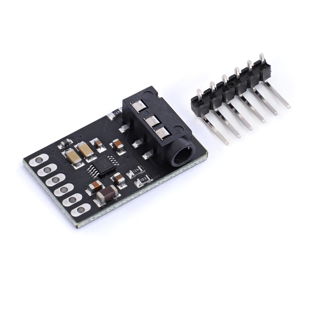 Cs4344 ชิปโมดูล DAC เสียง D/A สเตอริโอตัวแปลงโหมดดิจิตอลคอลเลกชันข้อมูลแผงวงจรเอาต์พุต