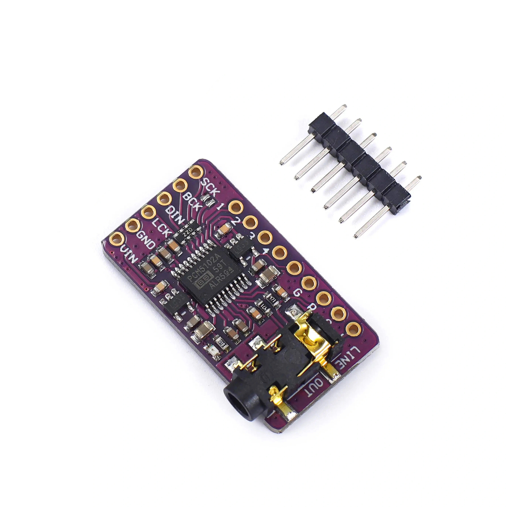 Pcm5102 PCM5102A DAC Player โมดูล hat Format Board บอร์ดดิจิตอลถอดรหัส I2S