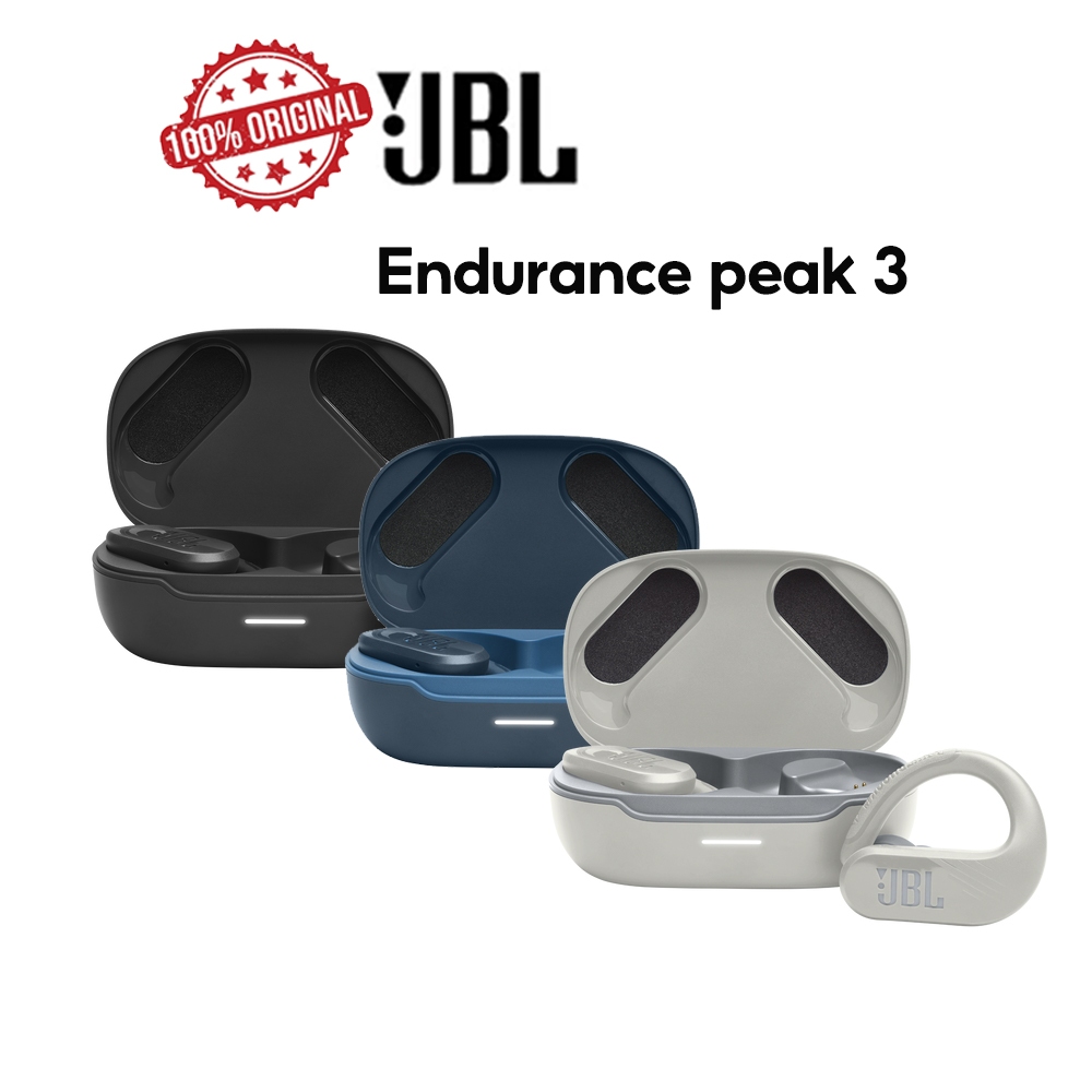 JBL Endurance Peak 3 IP68 หูฟังบลูทูธตัดเสียงรบกวนไร้สายที่แท้จริง
