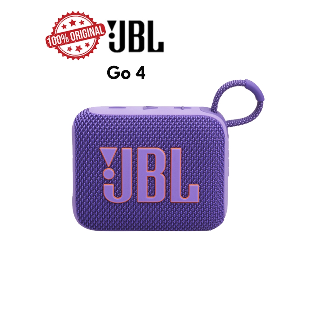 JBL Go 4 ลำโพงบลูทูธพกพา กันน้ำและกันฝุ่น