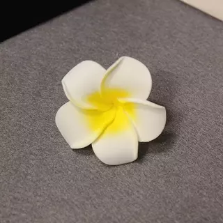 💛จัดส่งจากประเทศไทย💛flower hairpin กิ๊บติดผมดอกไม้ กิ๊บลีลาวดี กิ๊บดอกไม้ปลอม 7 ซม. ทำจากโฟมหนา ทนทาน