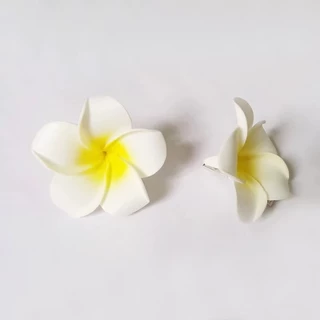 💛จัดส่งจากประเทศไทย💛flower hairpin กิ๊บติดผมดอกไม้ กิ๊บลีลาวดี กิ๊บดอกไม้ปลอม 7 ซม. ทำจากโฟมหนา ทนทาน