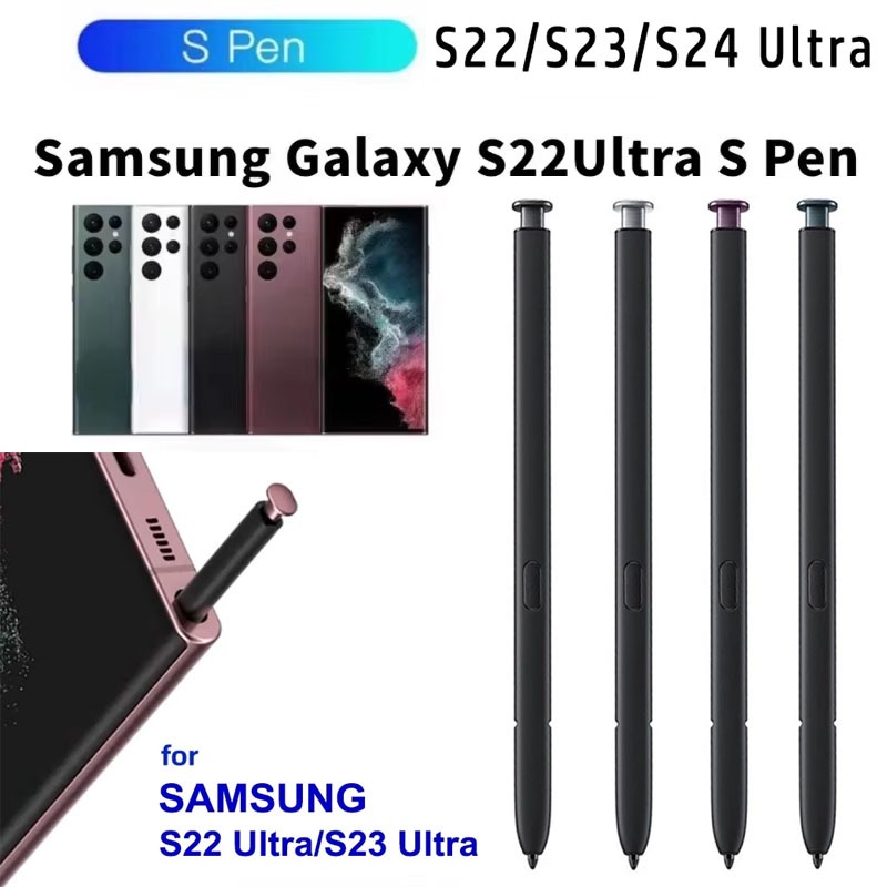 Ankndo Stylus S Pen ปากกาสไตลัส หน้าจอสัมผัส สําหรับ Samsung Galaxy S24 S23 S22 Ultra (ไม่มีบลูทูธ)