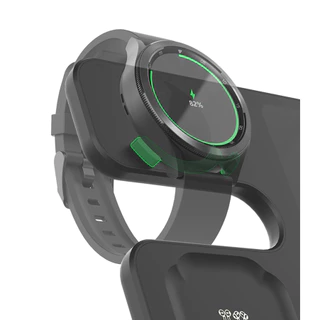 สถานีชาร์จไร้สายสําหรับ Samsung 3 in 1 Charger สําหรับ Galaxy Watch 8/7/6/5/4/3/Active S26 S25 S24 S23 Ultra Note20 Z Flip 5 6 พับ Galaxy Buds
