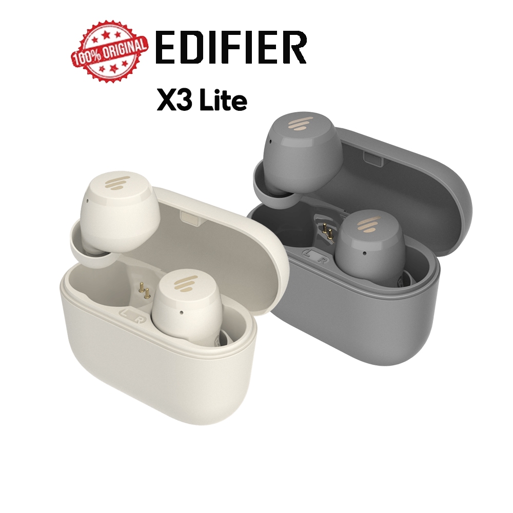 Edifier X3 Lite True Wireless In-Ear Headphones Single MIC ENC + Algorithm เพื่อจับเสียงและลดเสียงรบกวนรอบ ๆ