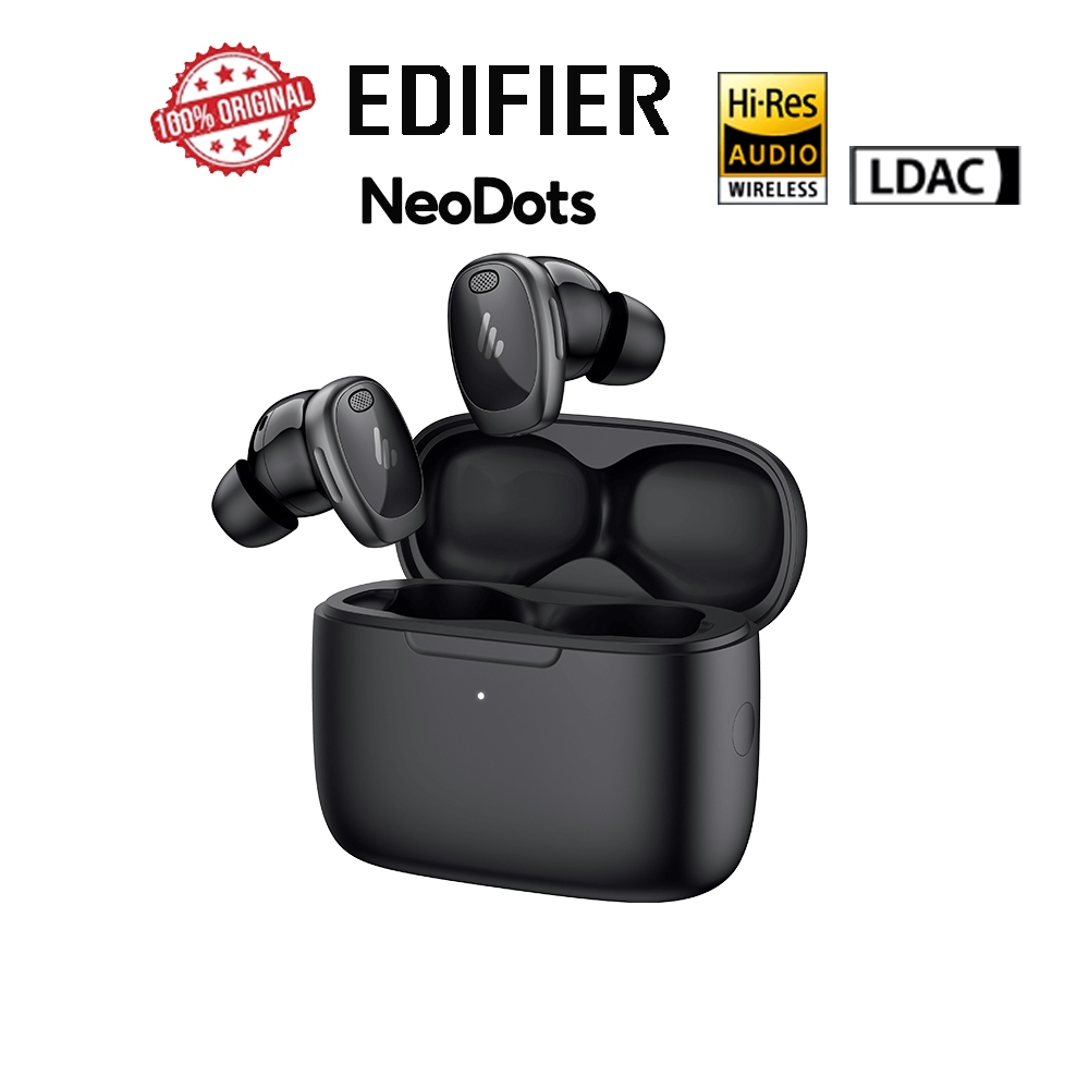 Edifier NeoDots True Wireless Earbuds พร้อมตัดเสียงรบกวนแบบแอคทีฟ เสียงระดับพรีเมียมพร้อมใบรับรองไร้สายเสียงความละเอียดสูง