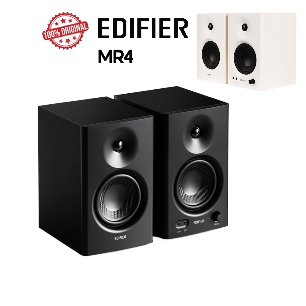 Edifier MR4 Powered Studio Monitor Speakers โหมดมอนิเตอร์และดนตรีเพื่อพอดีกับสารเสนาริโอต่างๆ