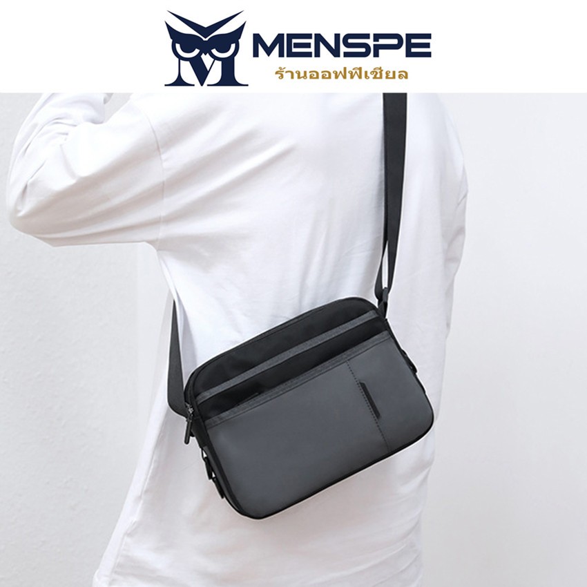 Menspe แฟชั่นกระเป๋าสะพายไหล่เดี่ยวหลายกระเป๋าผู้ชายกระเป๋า Messenger กระเป๋าถือลําลองกระเป๋าเอกสารธุรกิจ