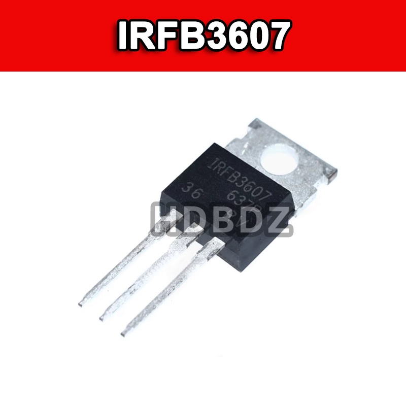 5~10PCS IRFB3607 IRFB3806 IRFB4103 IRFB4127 IRFB4137 IRFB4212 IRFB4215 TO-220  MOSFET แพ็ค สําหรับวงจรอิเล็กทรอนิกส์ IC รุ่น