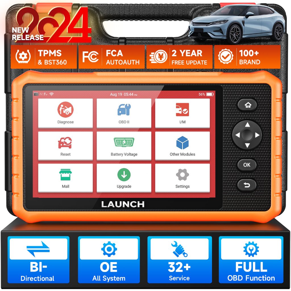 (2024 Newest) Launch X431 CRP919 เครื่องสแกนเนอร์วินิจฉัยรถยนต์ OBD2 scanner Bidirectional Scan Tool