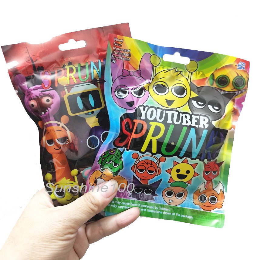 1pack สุ่ม Sprunki รูปการ์ดของเล่นตุ๊กตา Incredibox Action Figurine เกมการ์ตูนเด็กของขวัญ