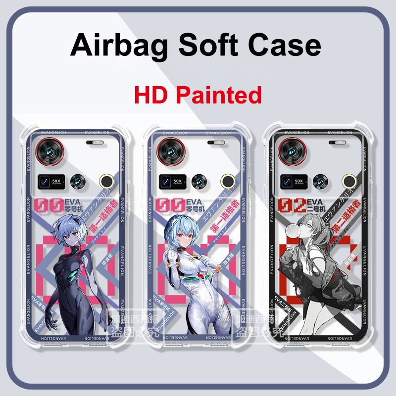 สําหรับ Nubia Z70Ultra 5G สําหรับ Nubia Z70Ultra โปร่งใสรวมทุกอย่าง TPU Anti-fall ซิลิโคนสําหรับ Nub