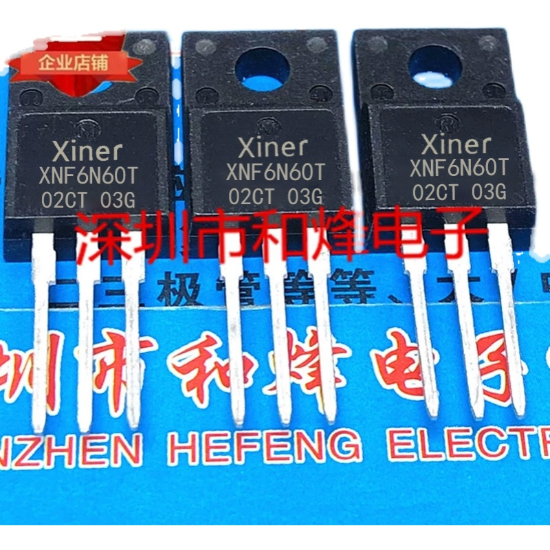 1-5pcs XNF6N60T XNF15N60T XNF19N60T XNF20N60T XNF30N60T TO-220F Field Effect ทรานซิสเตอร์ MOS ยี่ห้อ