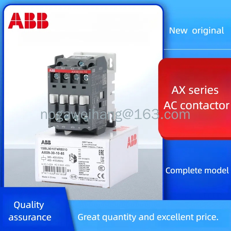 ตัวสัมผัส ABB AX series AX09-30-10 AX09-30-01 AX12-30-10 AX12-30-01 AX18-30-10 AX18-30-01 110V 220V