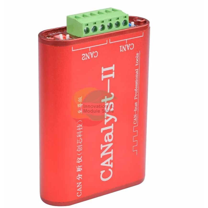 Canalyst-ii เครื่องวิเคราะห์ขยายโมดูล Pro 2CH USB to CANBus USBCAN Analyzer 2500 VRMS ZLG CANTest CA