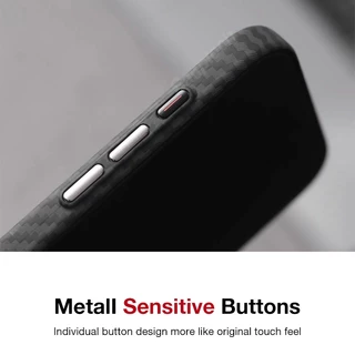 Sanptoch สําหรับแม่เหล็กคาร์บอนไฟเบอร์เคสโทรศัพท์สําหรับ iPhone 17 16 15 14 13 Pro Max Matte คลาสสิกลายกันกระแทกปกแข็งผิว Slim ป้องกันปลอก