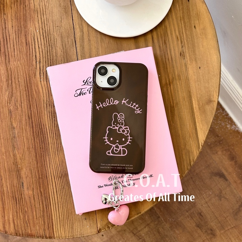 Goat ปลอกการ์ตูนน่ารักสร้างสรรค์เข้ากันได้สําหรับ iPhone 16 15 14 13 Pro Max เคสป้องกันป้องกันการตกฝาหลังกรณี