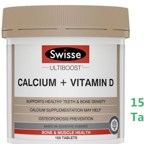 Swisse Calcium+Vitamin D 150 เม็ด