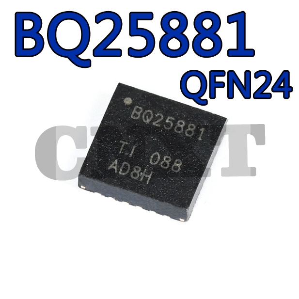 Bq25881 BQ25881RGER BQ25881RGET QFN24 การจัดการแบตเตอรี่ IC