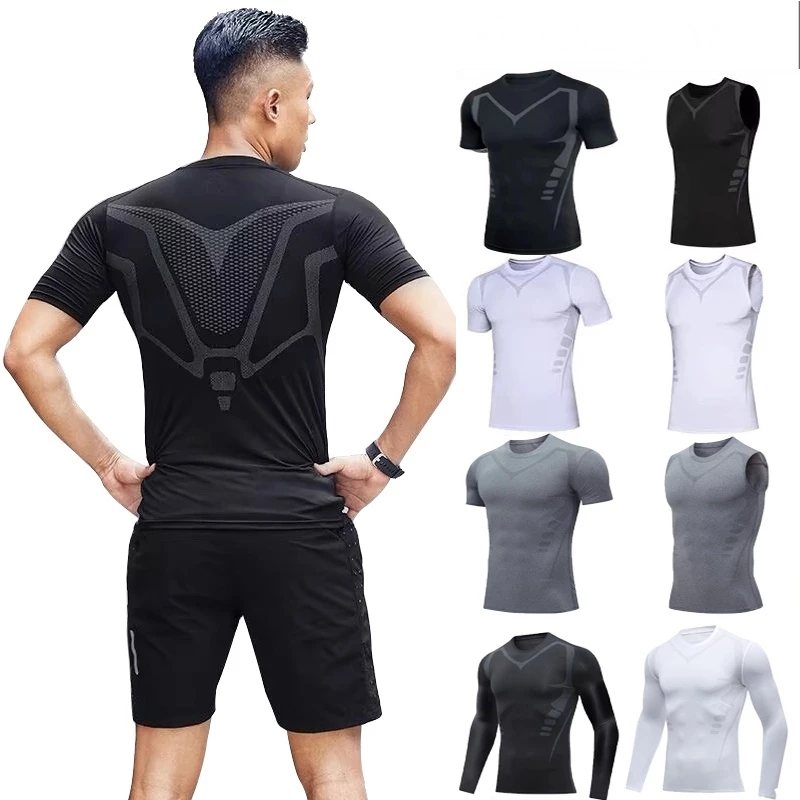 เสื้อกีฬาบาสเก็ตบอล แขนยาว ดูดซับเหงื่อ ระบายอากาศ ความยืดหยุ่นสูง สําหรับผู้ชาย ใส่ออกกําลังกาย วิ่ง
