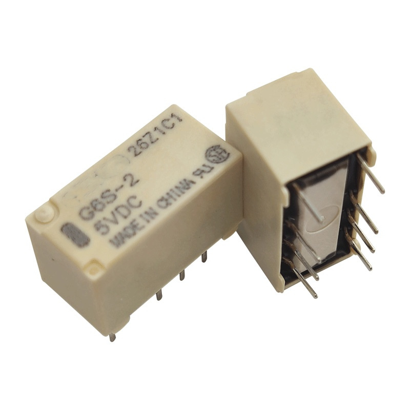 รีเลย์สัญญาณ G6S-2 5VDC 12VDC 24VDC 8 Pin 2A Mini Relay