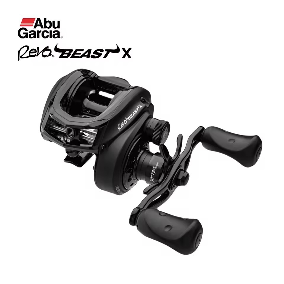 Abu Garcia Original Revo Beast X Baitcasting ตกปลา Reel อัตราทดเกียร์ 6.4:1 7/1 BB ลากสูงสุด 11KG กร