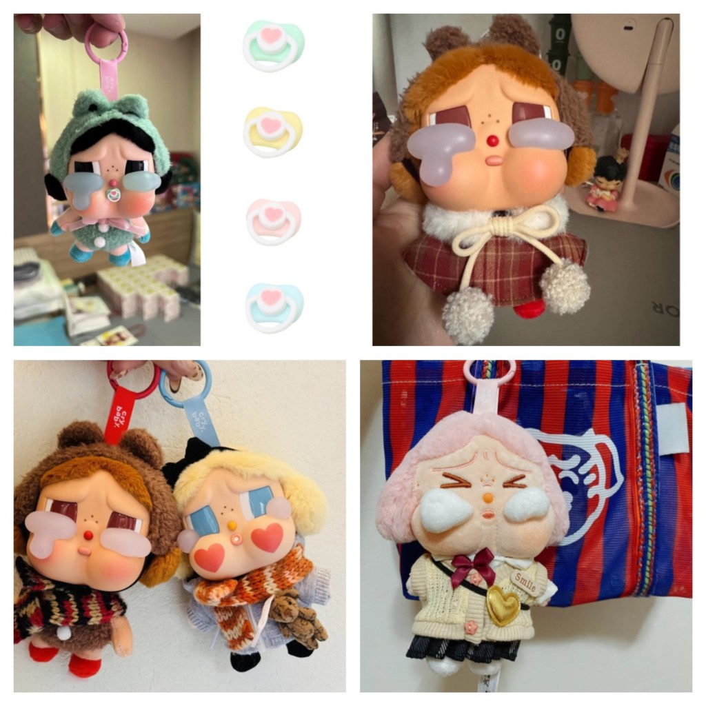 เครื่องประดับผ้าพันคอคริสต์มาสตุ๊กตา DIY อุปกรณ์เสื้อผ้าแต่งตัวสําหรับ CRYBABY Tears Factory Series ตุ๊กตาหน้าไวนิล