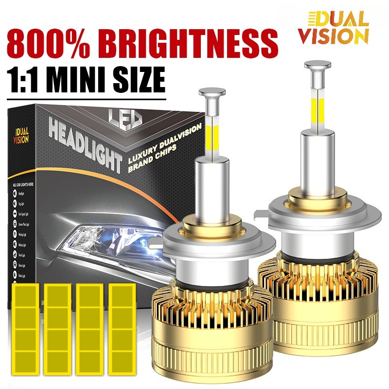 H7 LED CANBUS 360 สําหรับโปรเจคเตอร์เลนส์ 1500W H11 H1 LED H8 ไฟหน้าหลอดไฟ HB3 9005 HB4 9006 Hir2 90