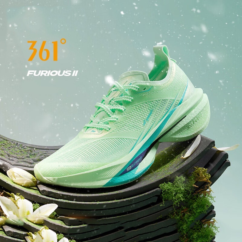 รองเท้าวิ่งชาย 361 Degrees Furious 2.0 พื้นหนา น้ำหนักเบา 672432201