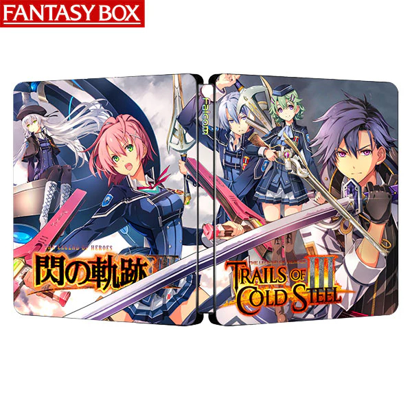 ตํานานวีรบุรุษเส้นทางเหล็กเย็น III Falcom Edition Steelbook | กล่องแฟนตาซี