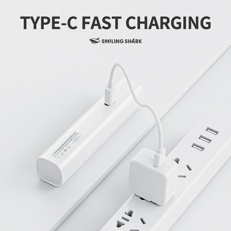 SmilingShark SD5310 ไฟฉาย led แสงสีม่วง ยูวี 365 นาโนเมตร สารเรืองแสง คบเพลิง 3โหมด Type-C ชาร์จใหม่ได้ เหมาะสำหรับการตรวจสอบผัก ธนบัตร การระบุสมบัติ - รูปที่ 4