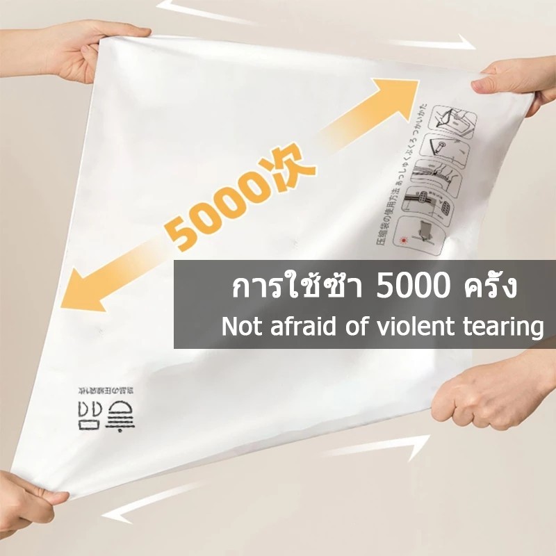 [สินค้าพร้อมส่ง]ถุงสูญญากาศ ถุงสูญญากาศที่บีบอัดสำหรับเสื้อผ้ากระเป๋า ถุงซิปล็อคกระชับพื้นที่ จัดเก็บผ้านวม