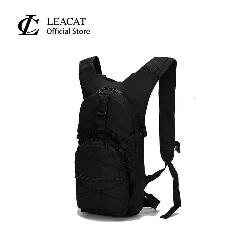 Leacat กระเป๋าเป้สะพายหลัง 800D 15 ลิตร สไตล์ทหาร สําหรับผู้ชาย เดินป่า กลางแจ้ง